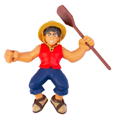 Фигурка тянущаяся Луффи One Piece коллекционная 24 см GooJitZu 43503 1